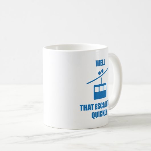 Nun, das eskalierte schnell kaffeetasse (VorderseiteRechts)