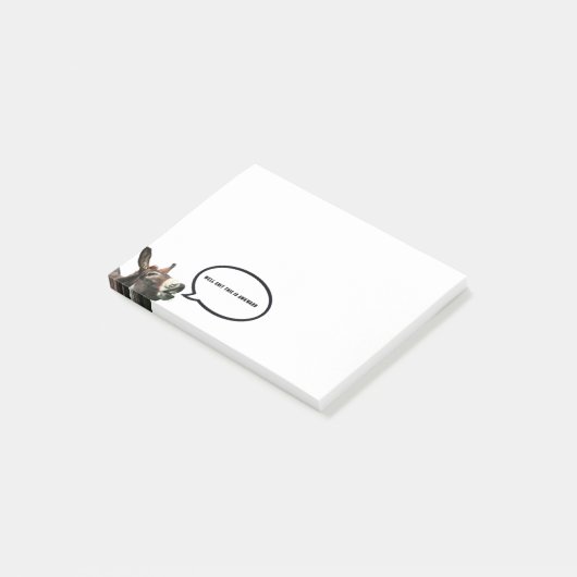 Nun, das ist unangenehm post-it klebezettel (angewinkelt)