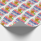 Nun, das Sind zum Kotzen..... Präsident Trump Geschenkpapier (Ecke)