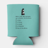 Nun Fun - sauber Spaß, Nun Heaven Joke Dosenkühler (Rückseite)