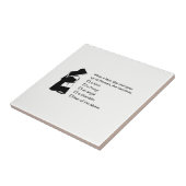 Nun Fun - sauber Spaß, Nun Heaven Joke Fliese (Seite)