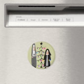 Nun Geschenke "Decoration the Christmas Tree" Magnet (In Situ (Geschirrspüler))
