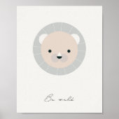 Nun gut, Löwenneutrale Kinder-Bestätigung drucken Poster (Vorne)