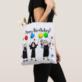 Nun Happy Birthday White Tasche (Von Nahem)