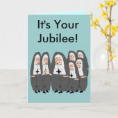 Nun Jubilee Cards Karte (Gelbe Blume)