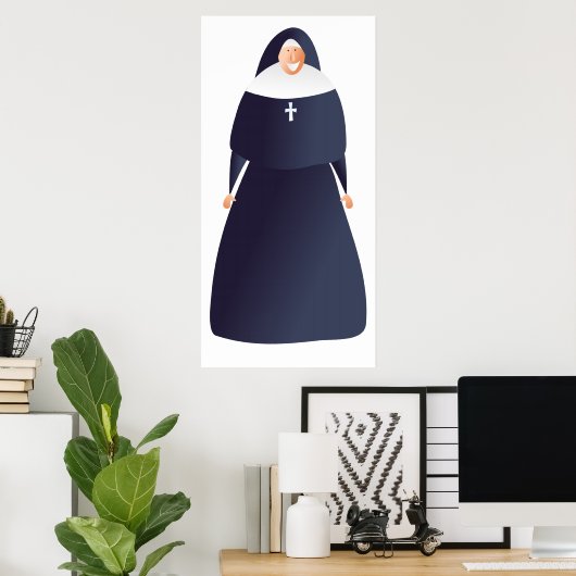 Nun Poster (Heimbüro)