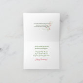 Nun Religious Jubilee 20-jähriges Jubiläum Wasserf Karte (Innenseite)