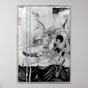 Nun sah König Arthur die Questing Bestie Poster