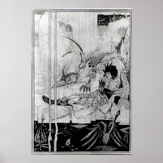 Nun sah König Arthur die Questing Bestie Poster (Vorne)