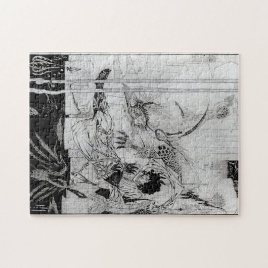 Nun sah König Arthur die Questing Bestie Puzzle (Horizontal)