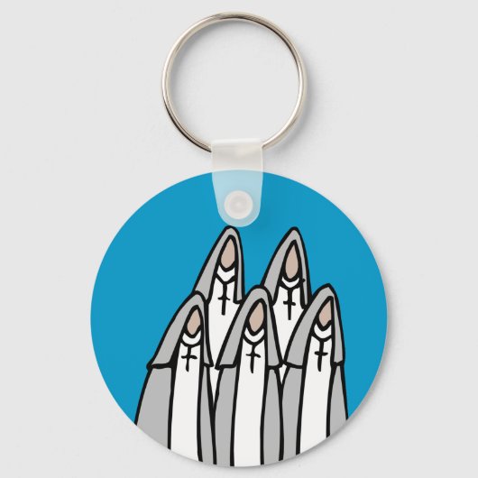 Nun Schlüsselanhänger (Vorderseite)