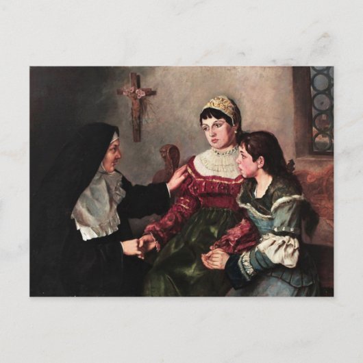 Nun spenden Trost Postkarte (Vorderseite)