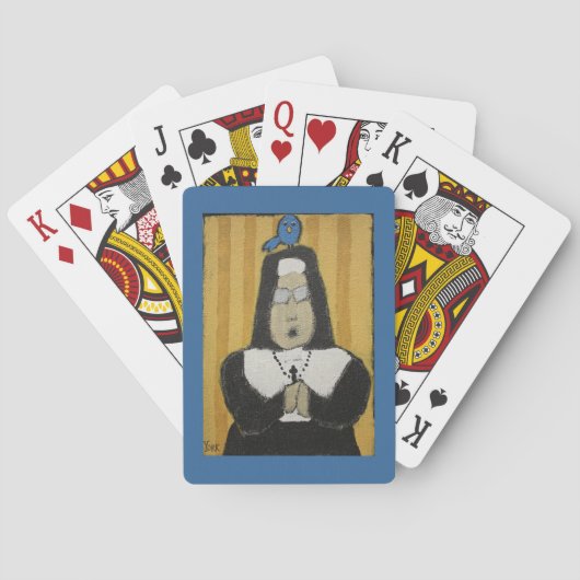 Nun spielen Karten Spielkarten (Rückseite)