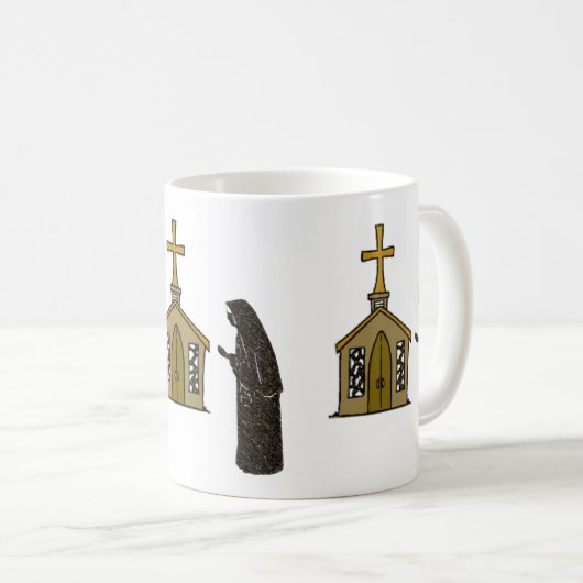 Nun Tasse (VorderseiteRechts)