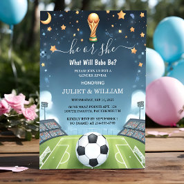 Nun, Team Ball Pitch Fun Soccer Field Gender-Beric Einladung