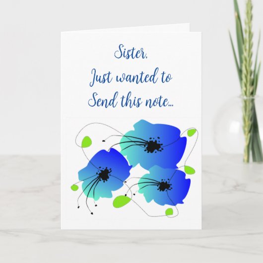 Nun vielen Dank Karte (Vorderseite)