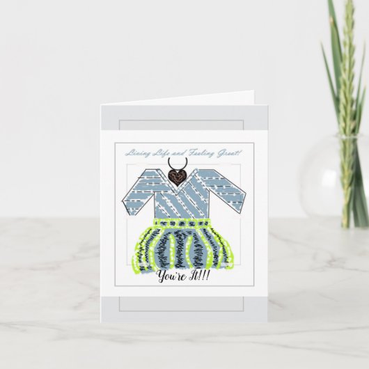 Nun wünscht Gruß Karte (Vorderseite)