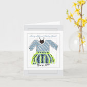 Nun wünscht Gruß Karte (Gelbe Blume)