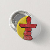 Nunavut Button (Vorne & Hinten)