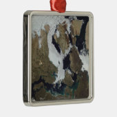 Nunavut, Kanada Ornament Aus Metall (Rechts)