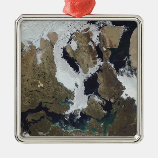 Nunavut, Kanada Ornament Aus Metall (Vorne)