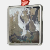 Nunavut, Kanada Ornament Aus Metall (Links)