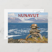 Nunavut, Kanada Postkarte (Vorne/Hinten)