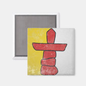 Nunavut Magnet (Vorderseite/Rückseite)