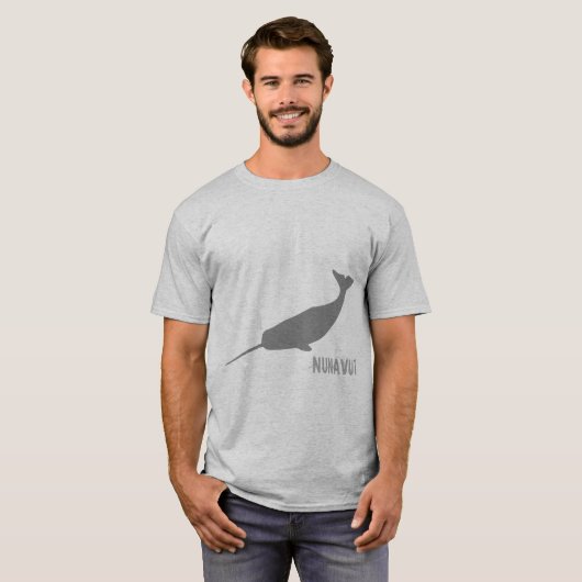 Nunavut Narwhal T-Shirt (Vorne ganz)