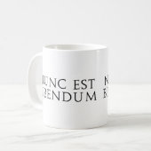 Nunc Est Bibendum Kaffeetasse (Vorderseite Links)