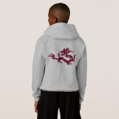 Nunchaku Ninja, der Hoodie des versteckten (Schwarz voll)