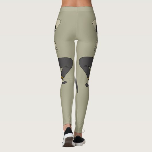 Nunchaku Striker Leggings (Rückseite)