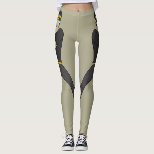 Nunchaku Striker Leggings (Vorderseite)