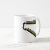 Nunchucks Kaffeetasse (VorderseiteRechts)
