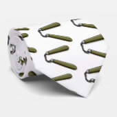 Nunchucks Krawatte (Gerollt)