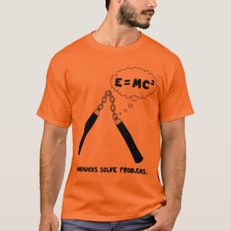 Nunchucks Orangen-T - Shirt