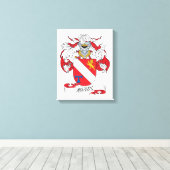 Nunez Familienwappen Leinwanddruck (Insitu (Holzboden))