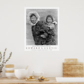 Nunivak Frauen tragen Kind Poster (Küche)