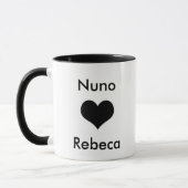 Nuno und rebeca tasse (Links)
