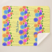 Nuns 50. Jubilee Floral  Sherpadecke (Vorderseite (Horizontal))