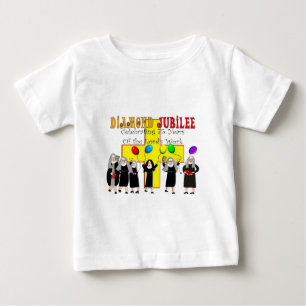 Nuns Diamond Jubilee 75. Jahr des Dienstes Baby T-shirt