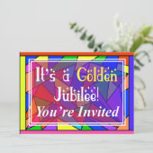 Nuns Golden 50. Jubiläum Einladungen (Stehend Vorderseite)