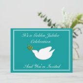 Nuns Golden 50. Jubiläum Einladungen (Stehend Vorderseite)