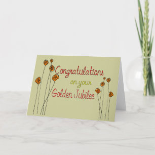 Nuns Golden Jubilee (50. Jahrestag) Geschenke Karte