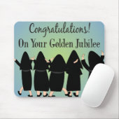 Nuns Golden Jubilee Geschenke Mousepad (Mit Mouse)