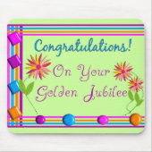 Nuns Golden Jubilee Geschenke Mousepad (Vorne)