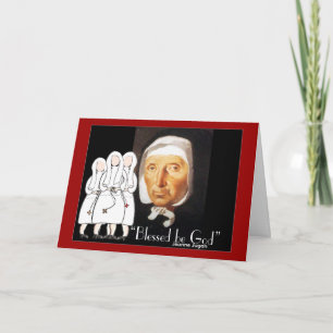 Nuns Golden und Silver Jubilee Geschenke Karte