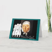 Nuns Golden und Silver Jubilee Geschenke Karte (Vorderseite)