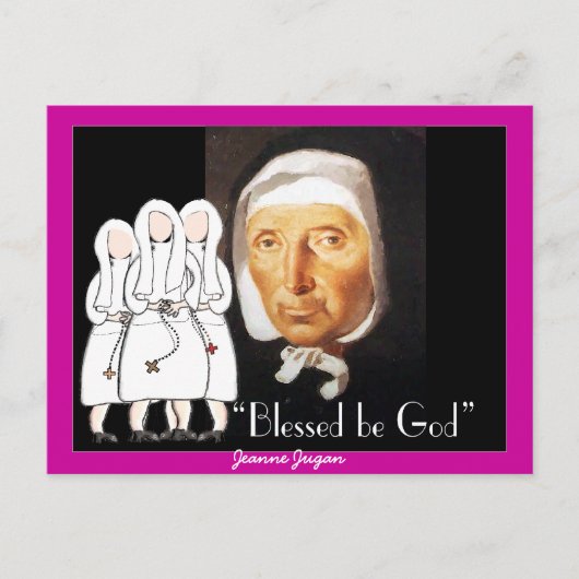 Nuns Golden und Silver Jubilee Geschenke Postkarte (Vorderseite)