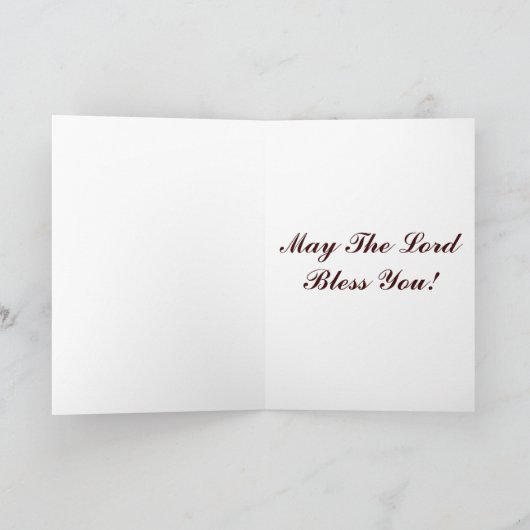 Nuns Jubilee Karten und Geschenke (Innenseite)